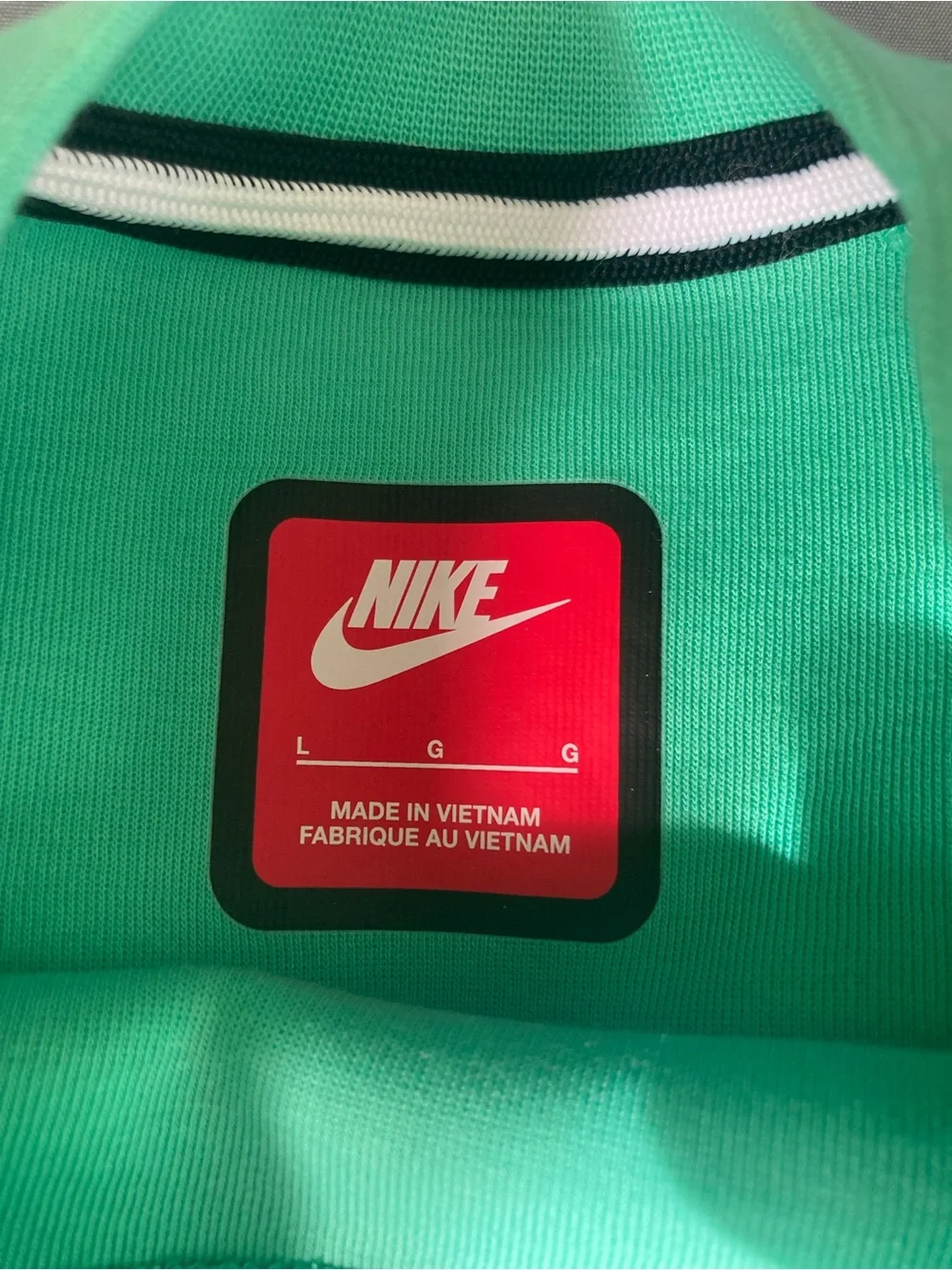 Nike Teal Green Crew Sweatshirt with Small Swoosh